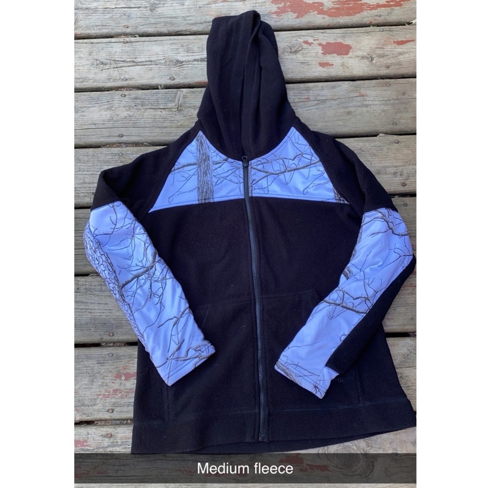 White camo fleece